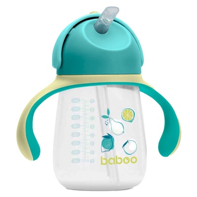 Кружка поильник Lagoon Fiesta с носиком 260 мл от 9 месяцев Baboo 8-026 1